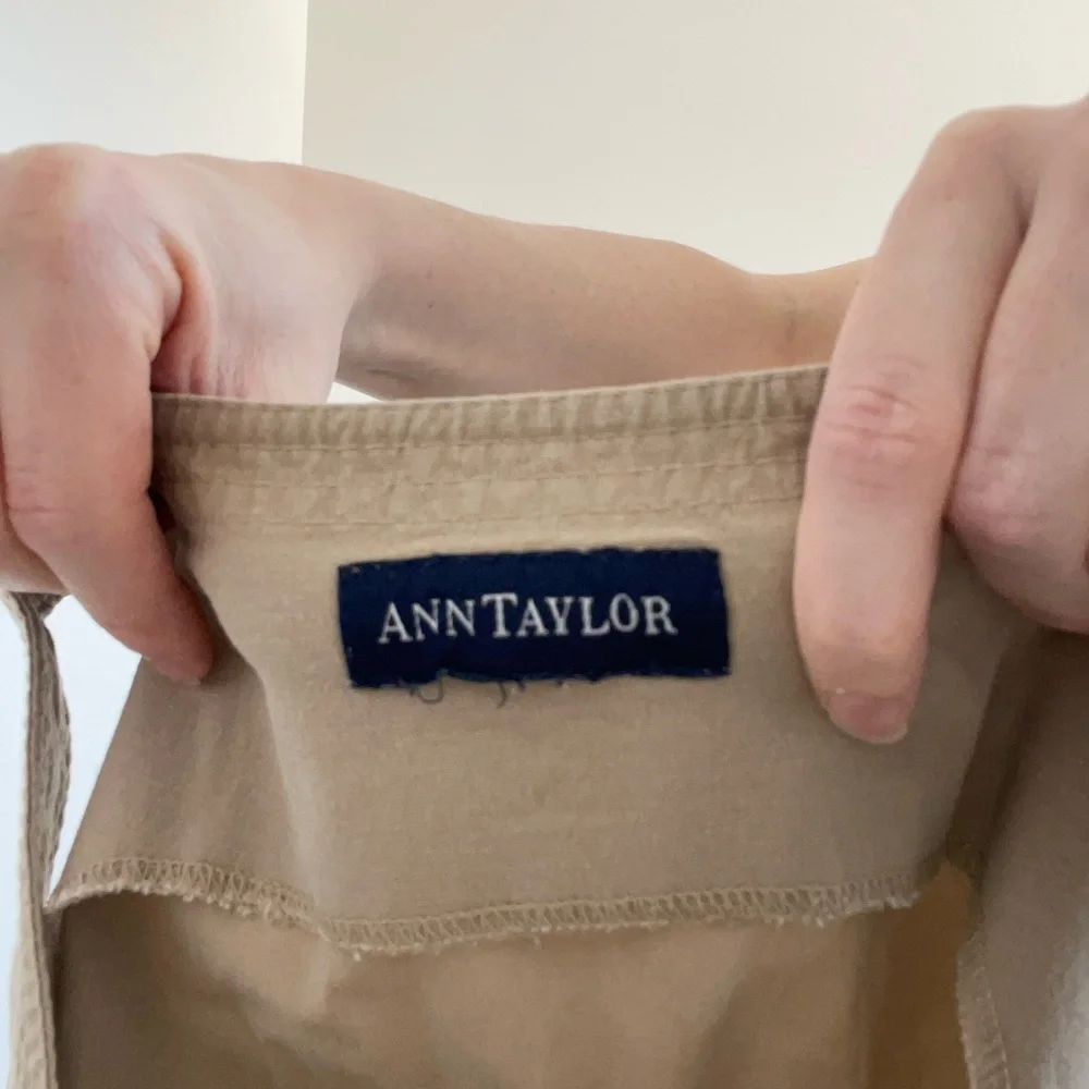 Vintage Ann Taylor Tan Tank Top